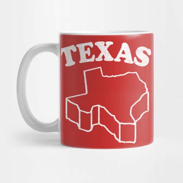 Texas /\/\/\/ Retro Style Design by DankFutura